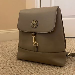 Anne Klein leather backpack
